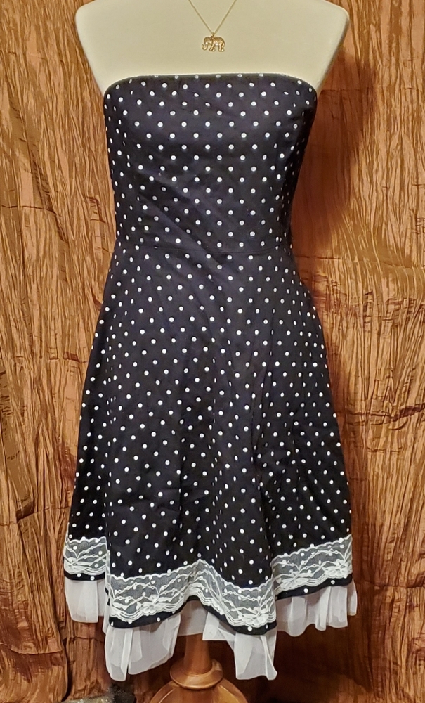 Vintage Countess strapless Dress Size L